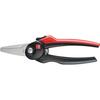 Combi shears straight w. 2-component handle 190mm